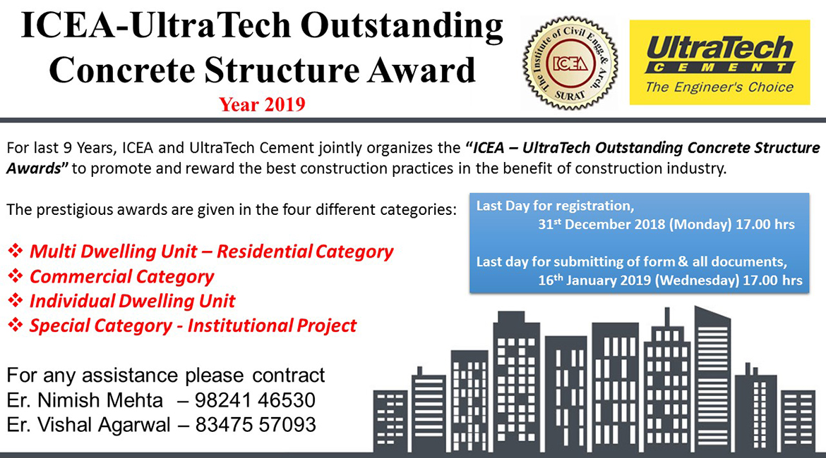 ICEA-UltraTech Outstanding concrete Structure award Brochure