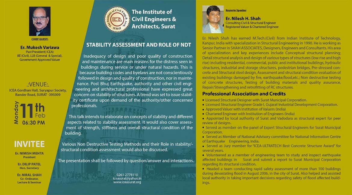 Stability Assessment and Role of NDT
